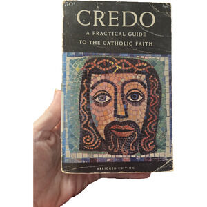 Credo Martin Harrison 1957 Abridged Catholic Guide Cover by Norbert Religion